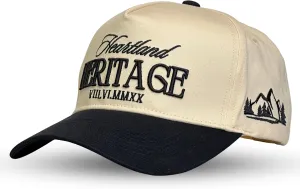 Vintage Western Trucker Hat | Men & Women | Country Cute Caps for Cowgirls Cowboys | Camo Denim Embroidered Cotton | Snapback