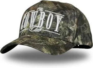Vintage Western Trucker Hat | Men & Women | Country Cute Caps for Cowgirls Cowboys | Camo Denim Embroidered Cotton | Snapback