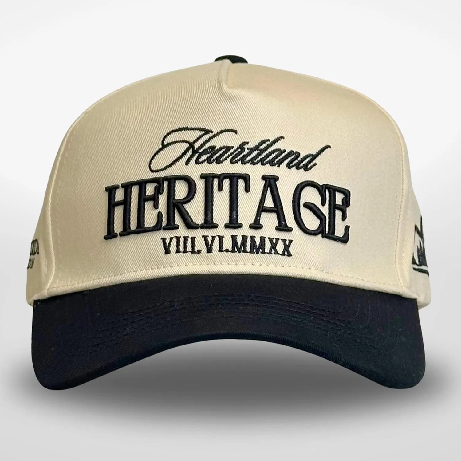 Vintage Western Trucker Hat | Men & Women | Country Cute Caps for Cowgirls Cowboys | Camo Denim Embroidered Cotton | Snapback