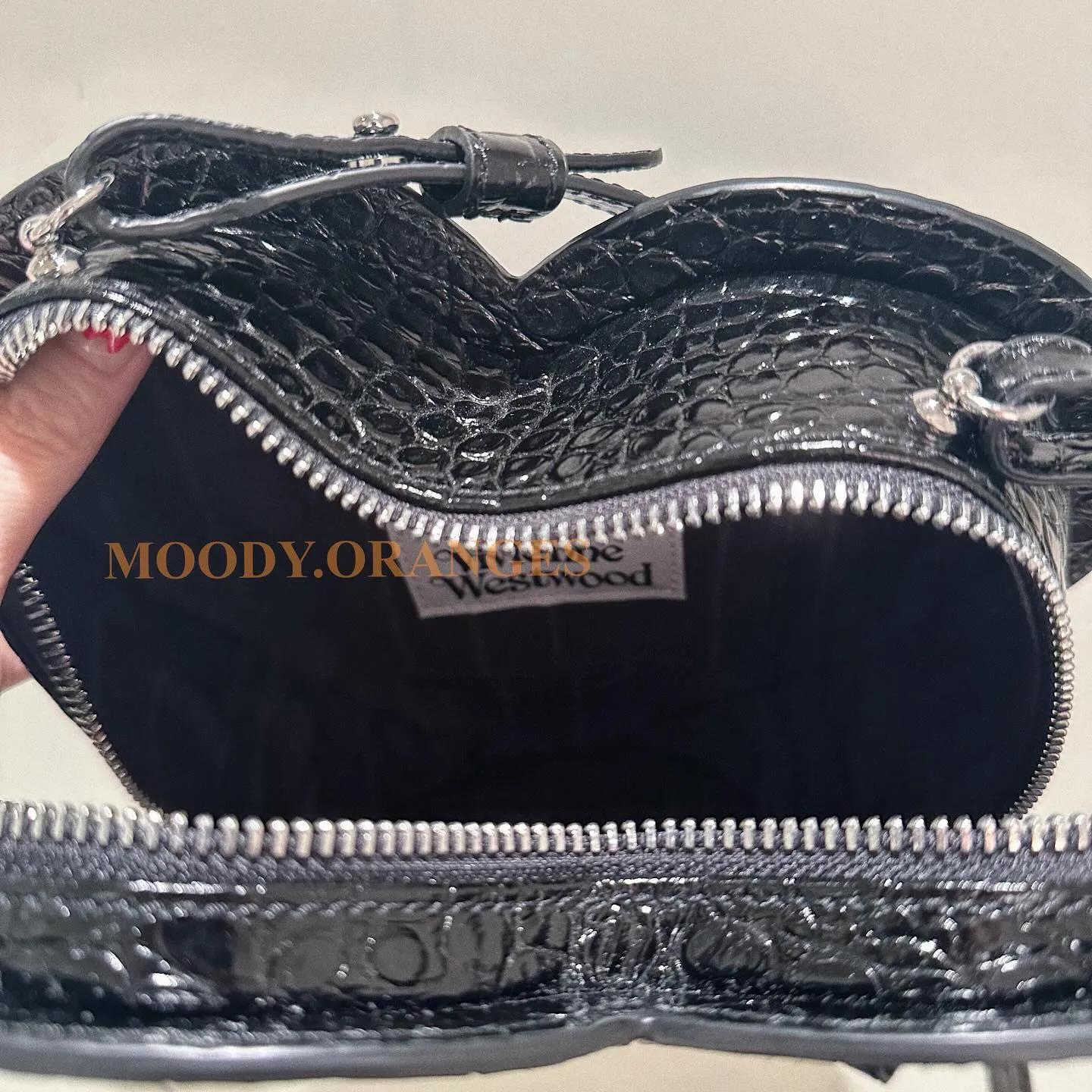 Vivienne Westwood Josephine Heart Crossbody Bag