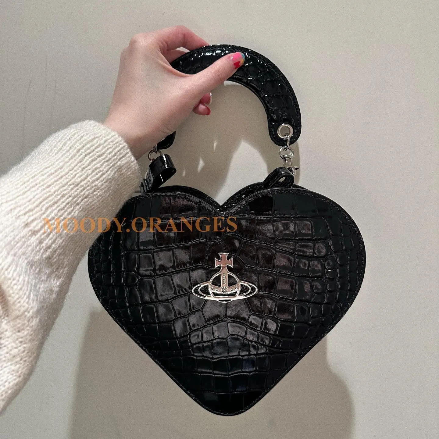 Vivienne Westwood Josephine Heart Crossbody Bag