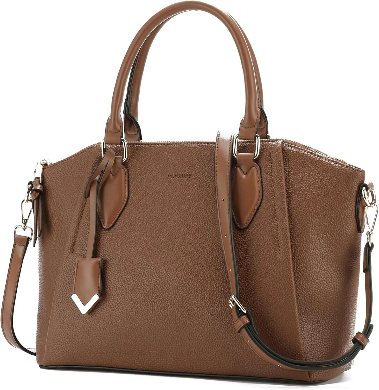 VX VONXURY Women Handbag,Vegan Leather Shoulder Bag Tote Bag Fashion Crossbody Bag with Adjustable Strap