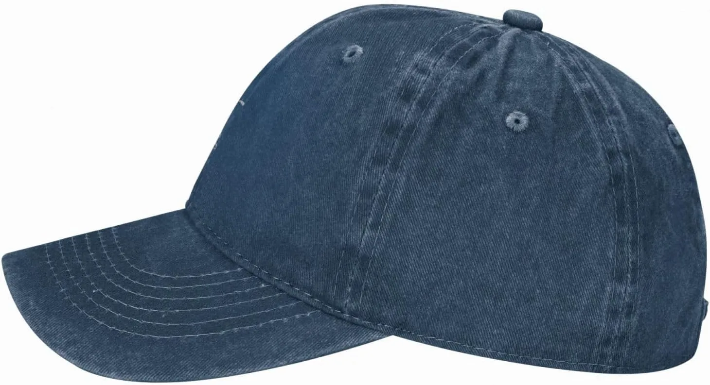 Walk with Jesus Embroidered Baseball Cap Vintage Adjustable Washed Cotton Christian Hat for Men Women,Black