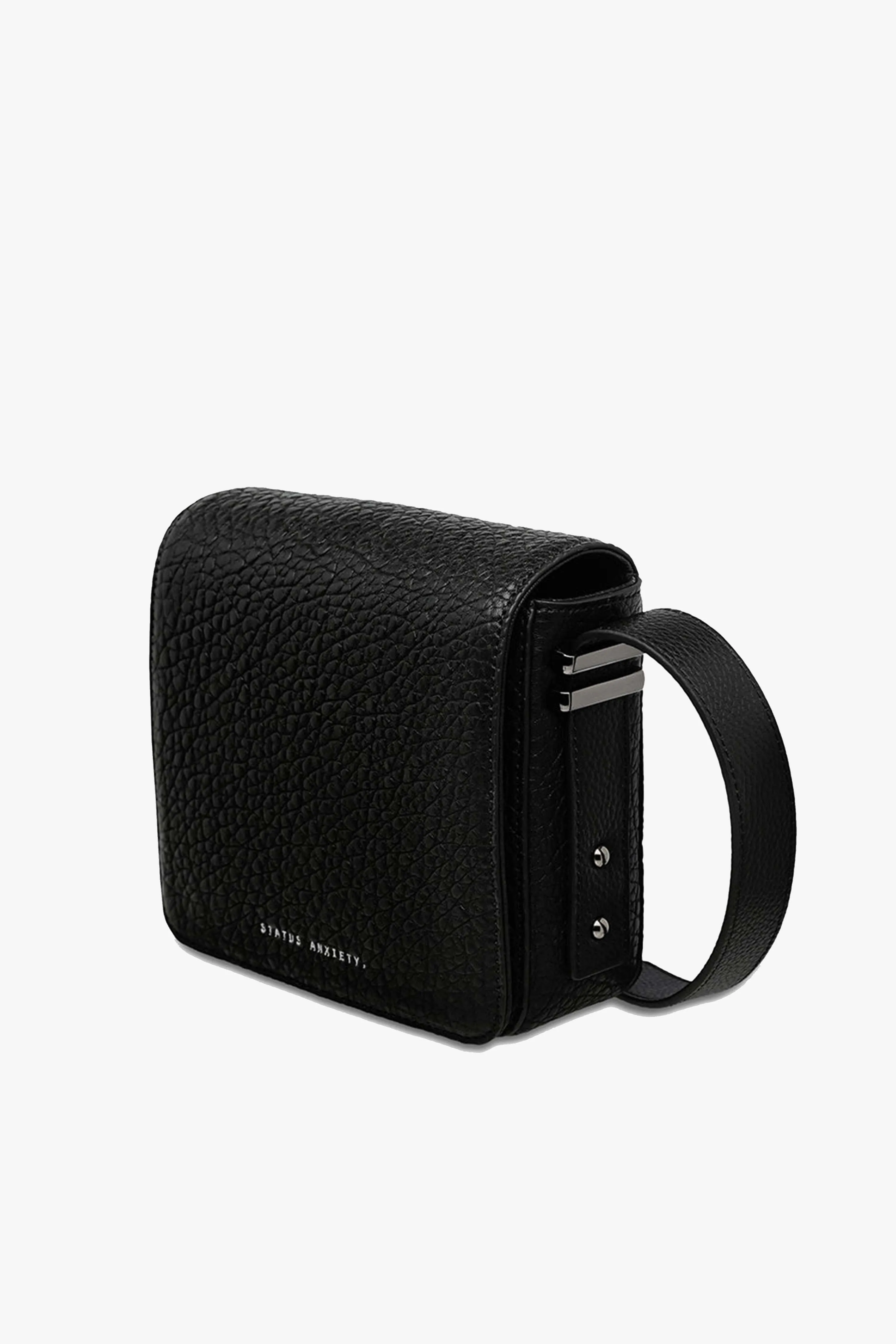 Want To Believe Cross Body Bubble Black Bag