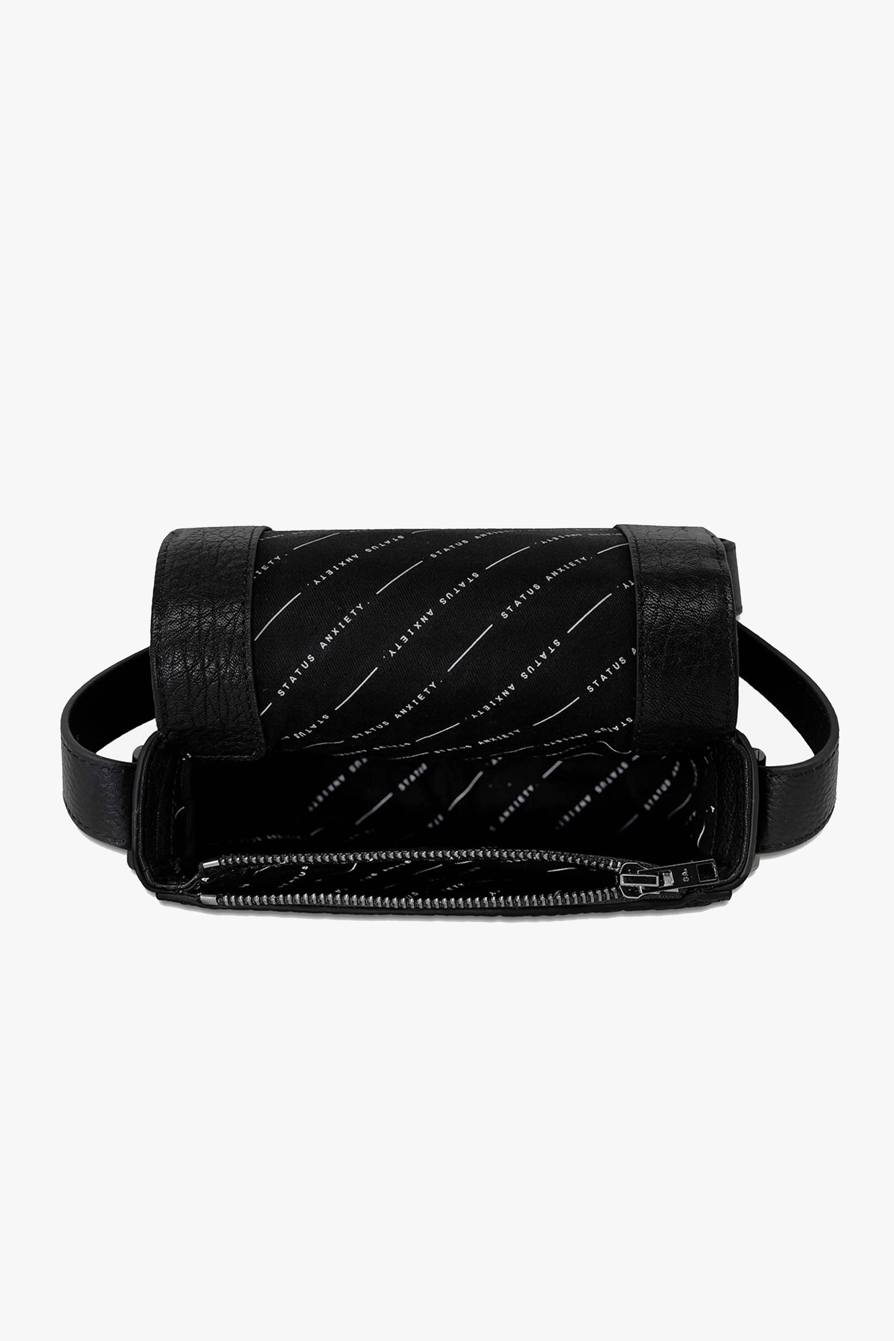 Want To Believe Cross Body Bubble Black Bag