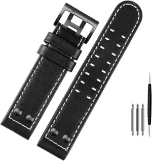 Watch Strap Rubber Strap Silicone Strap Universal Strap Buckle Strap Cowhide Strap Nylon Leather Silicone Strap Folding Buckle Strap Watch Strap Strap
