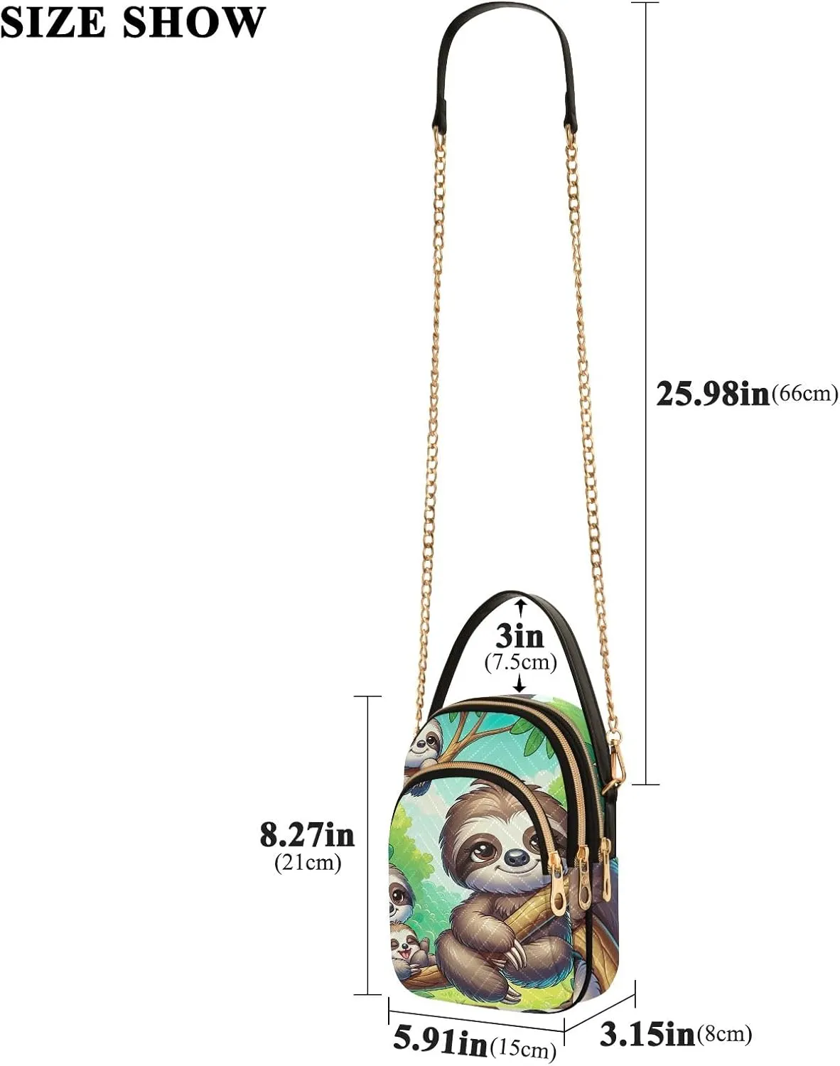 Watercolor Sea Parrot Shoulder Bags for Women Trendy Women Handbags