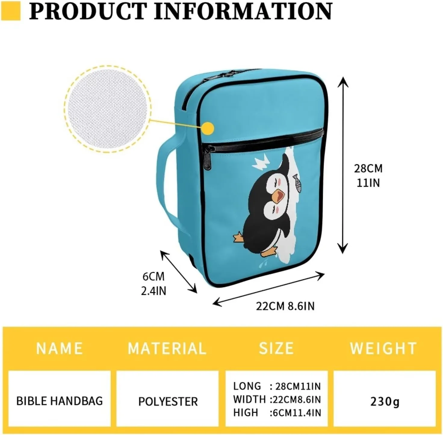 Western Bible Case Bible Covers for Women Men with Pockets Book Cover Protector Bible Accessories Kit