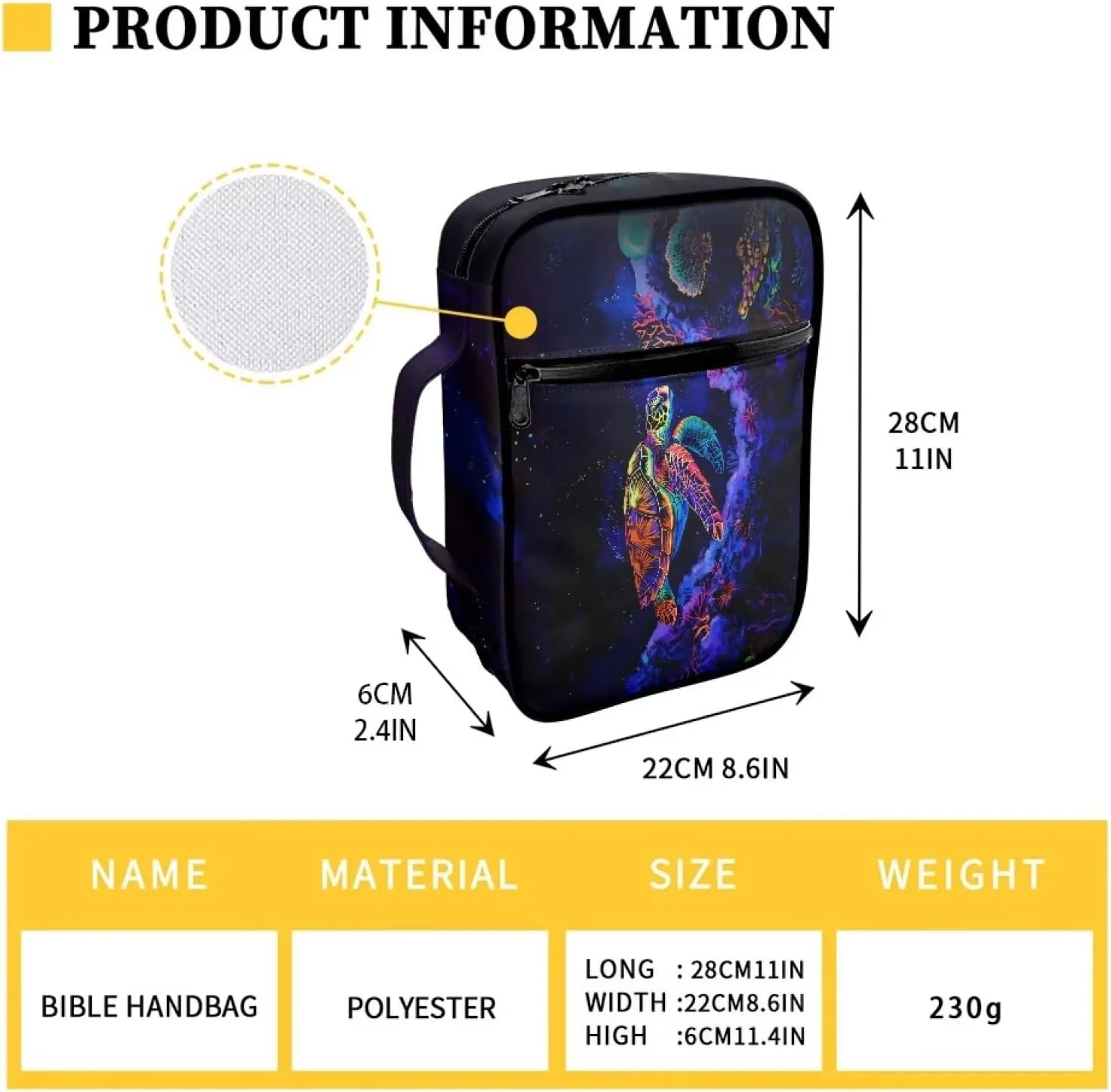Western Bible Case Bible Covers for Women Men with Pockets Book Cover Protector Bible Accessories Kit