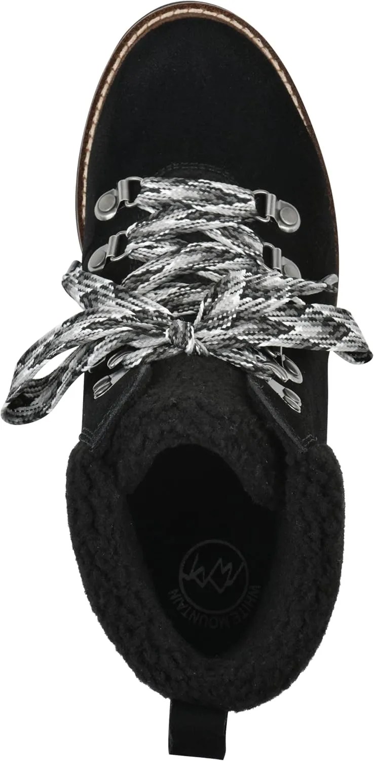 WHITE MOUNTAIN Women's Gloving Faux Fur Hiker Bootie