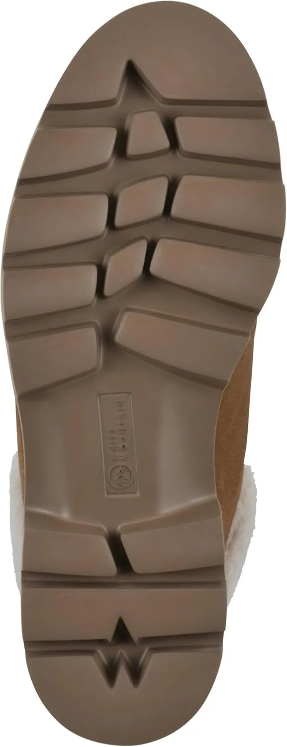 WHITE MOUNTAIN Women's Gloving Faux Fur Hiker Bootie