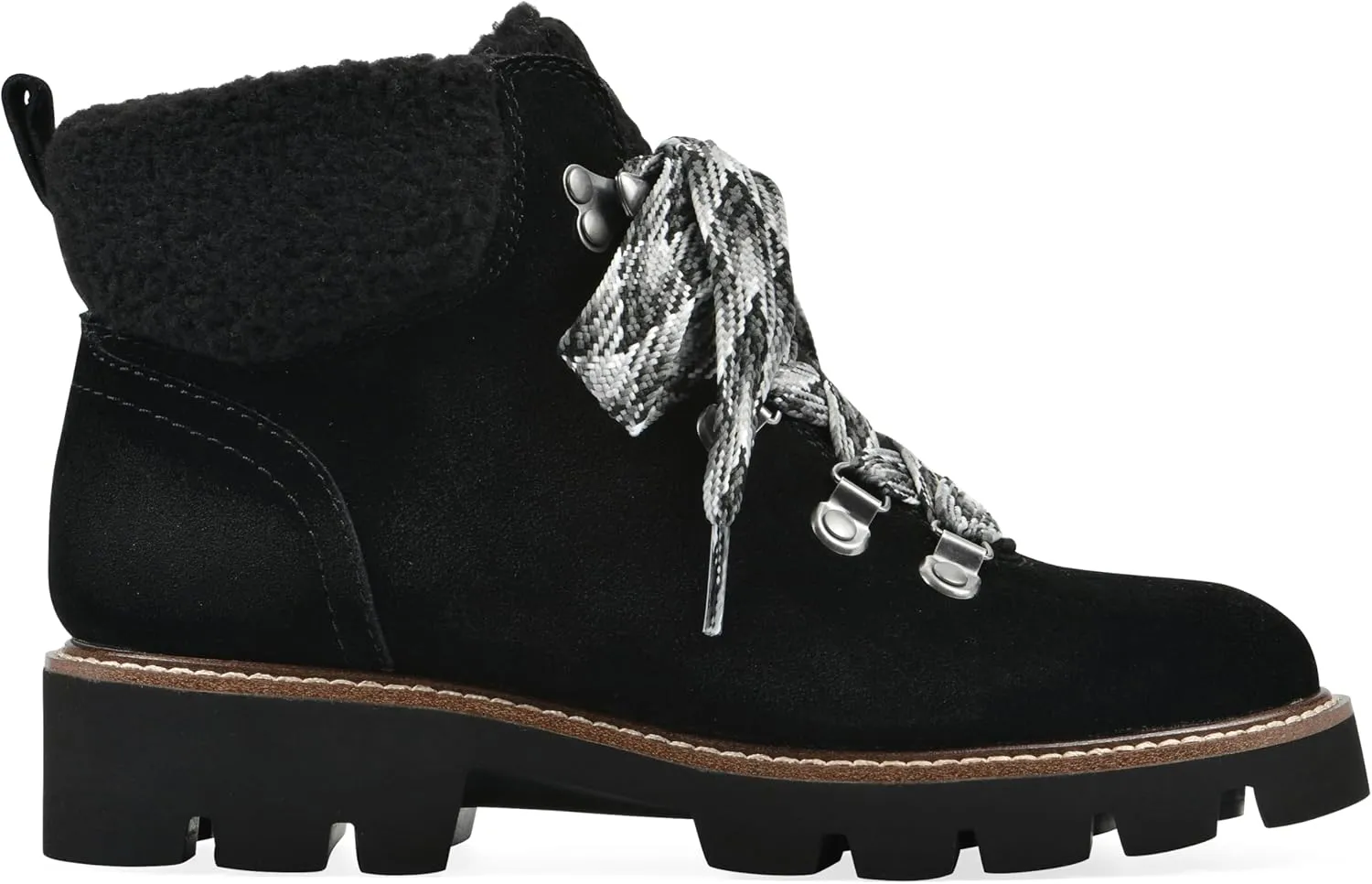WHITE MOUNTAIN Women's Gloving Faux Fur Hiker Bootie