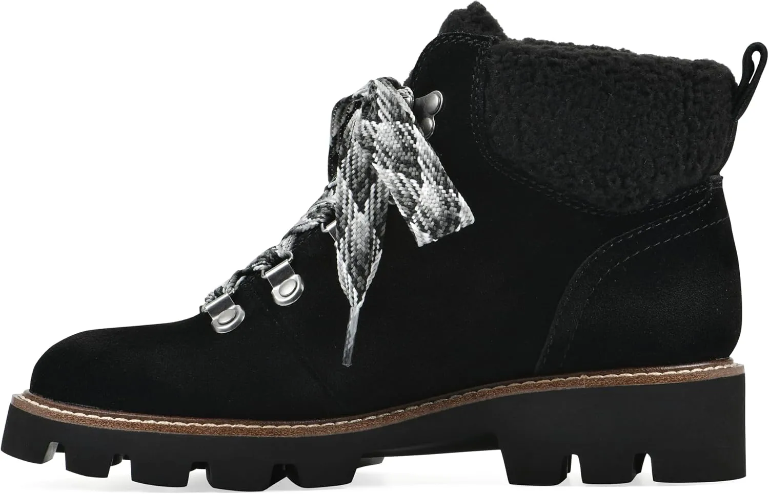 WHITE MOUNTAIN Women's Gloving Faux Fur Hiker Bootie