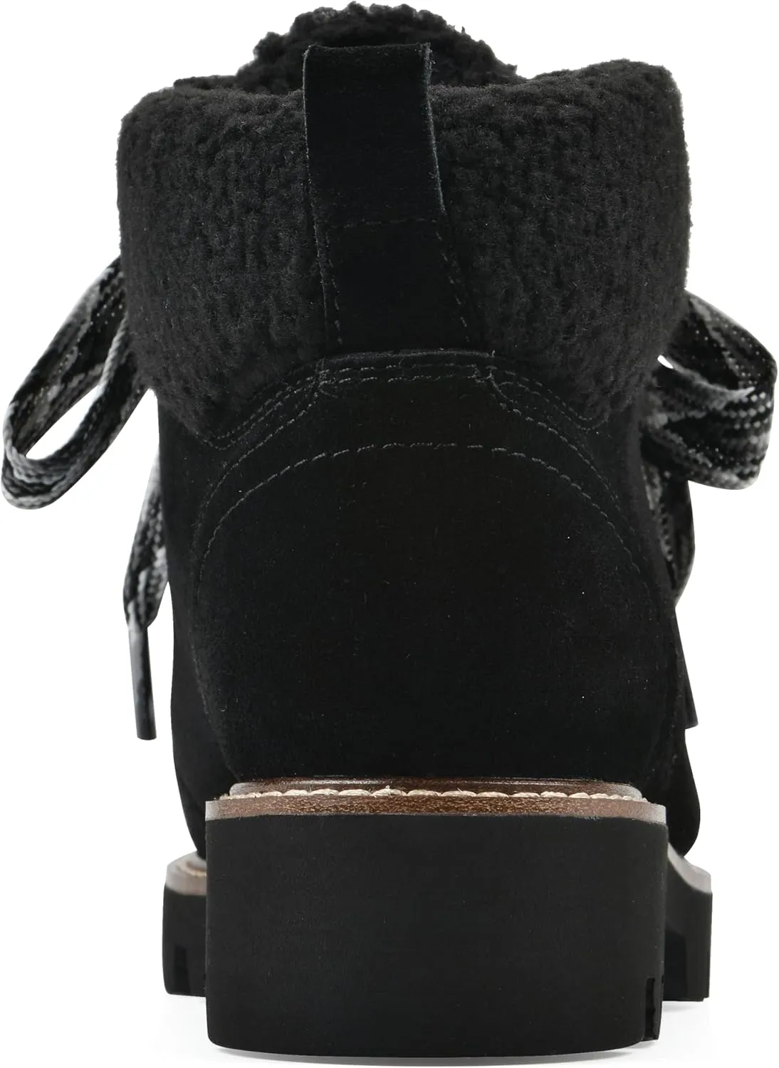 WHITE MOUNTAIN Women's Gloving Faux Fur Hiker Bootie