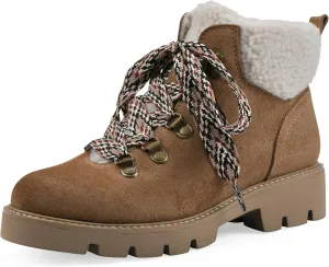 WHITE MOUNTAIN Women's Gloving Faux Fur Hiker Bootie
