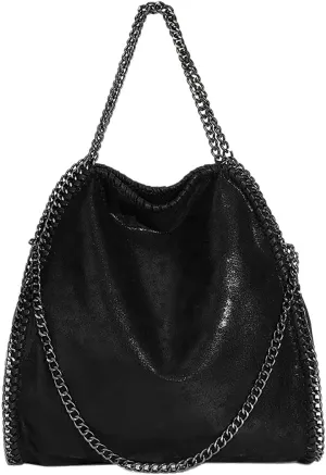 Women Handbag Large Capacity Tote bag Crossbody Shoulder Bag Fashion Hobo Chain Bag Purse for Women
