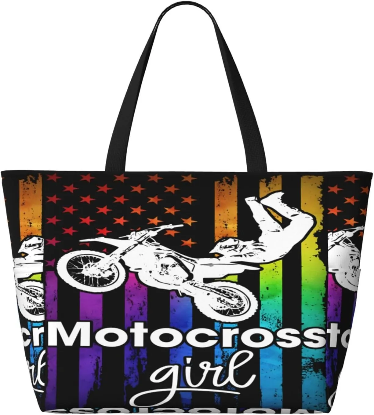 Women Large Beach Bag Travel Weekender Foldable Tote Bag for Pool Beach Vacation Gym