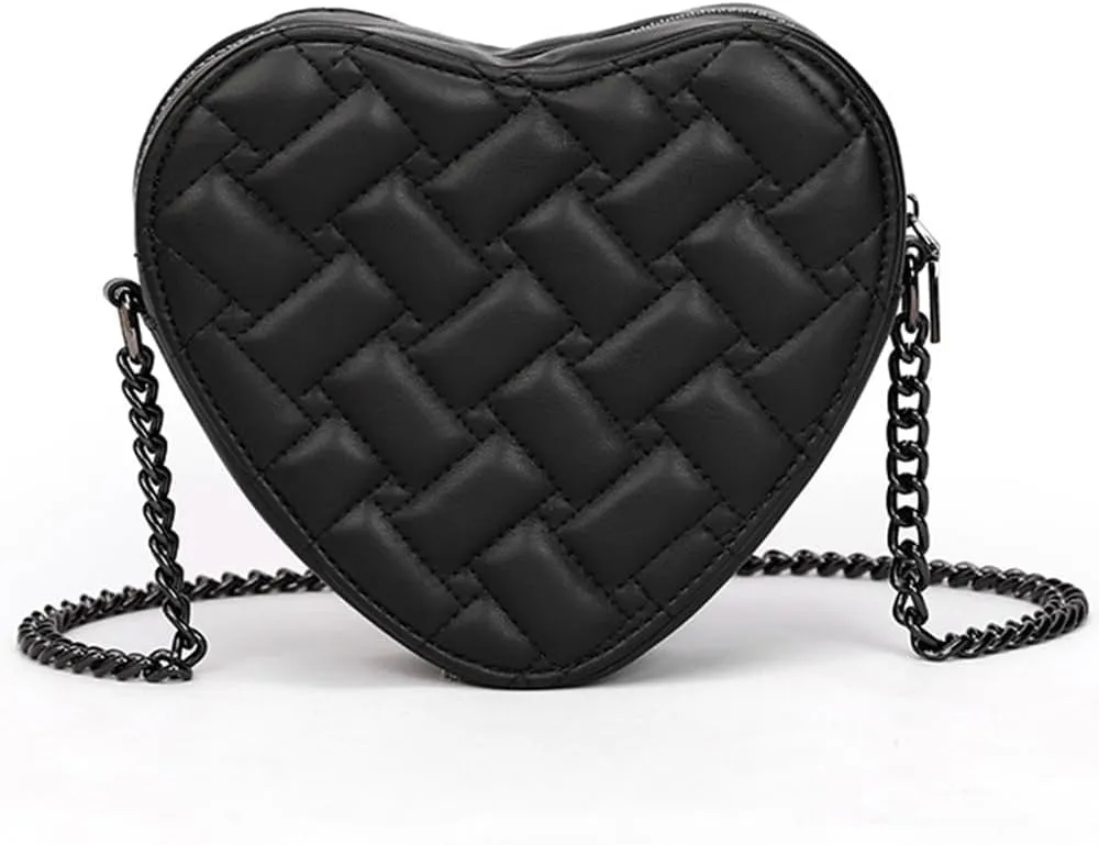 Women Satchel Handbags Quilted Crossbody Bags PU Leather Ladies Shoulder Bag Chain Strap Clutch Purse
