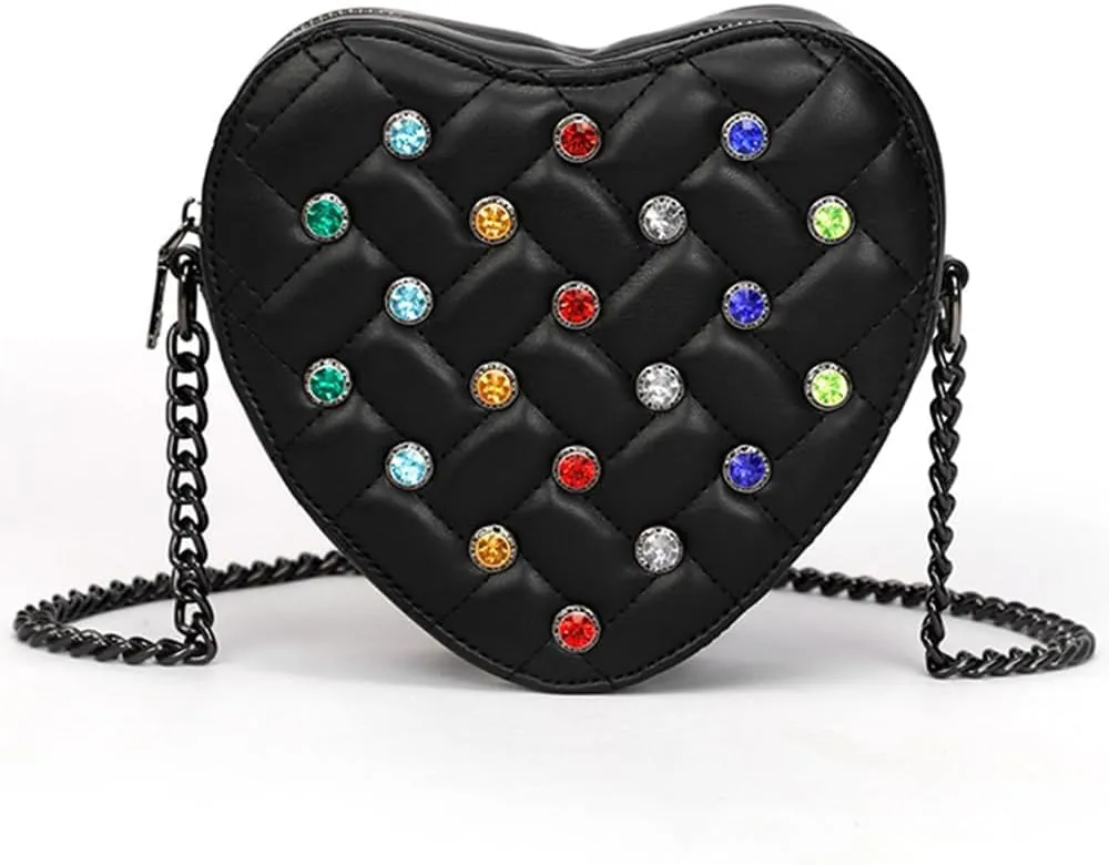 Women Satchel Handbags Quilted Crossbody Bags PU Leather Ladies Shoulder Bag Chain Strap Clutch Purse