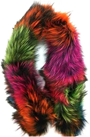 Women Thick Faux Fur Parka Hooded Liner Winter Jacket Accessories Detachable Coats (8, Black Fur Trim)
