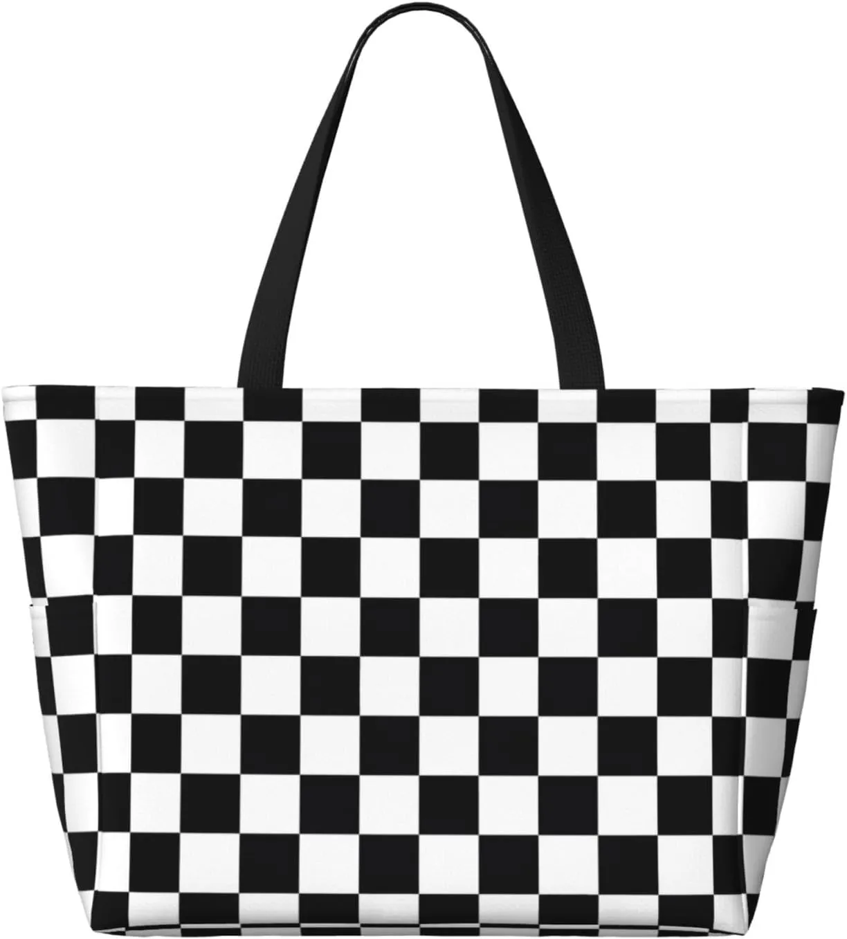 Women's Beach Travel Bags Large Waterproof Tote Bag with Pockets Sandproof Handbag for Beach Gym Vacation