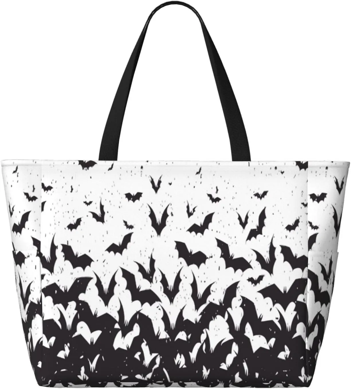 Women's Beach Travel Bags Large Waterproof Tote Bag with Pockets Sandproof Handbag for Beach Gym Vacation