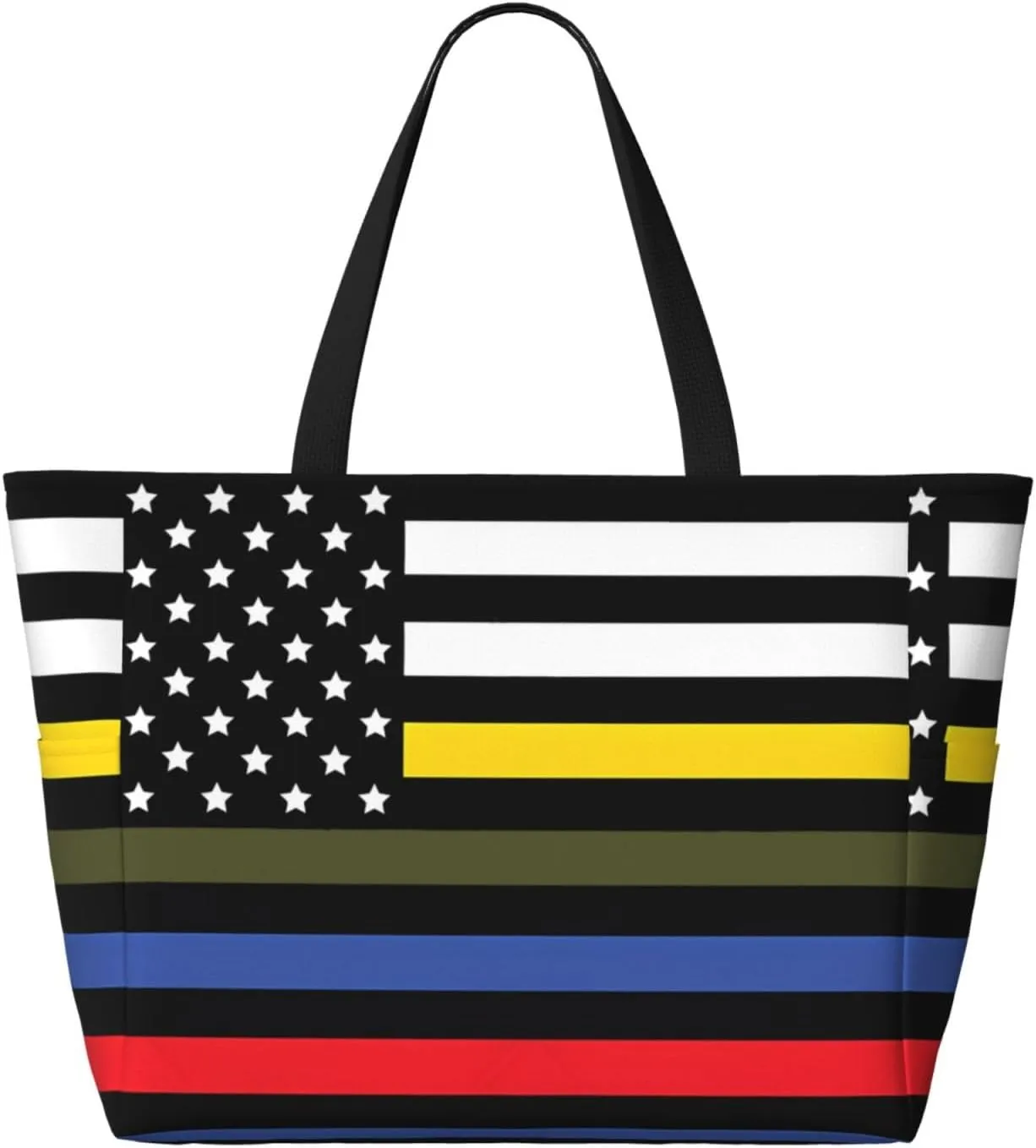 Women's Beach Travel Bags Large Waterproof Tote Bag with Pockets Sandproof Handbag for Beach Gym Vacation