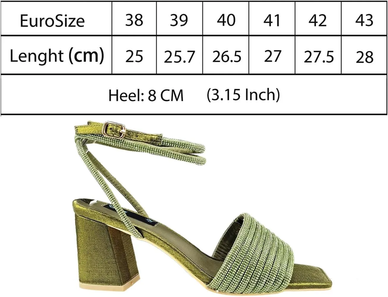 Women’s Designer Rhinestone Decorated Party Shoes and Shoulder Bag Combo Comfortable Heels for Formal Occasions