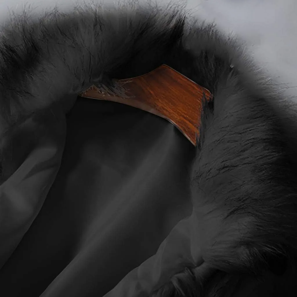 Womens Faux Fur Coat Casual Loose Sleeveless Vest Fuzzy Fleece Lapel Collar Jackets Winter Windproof Outerwear