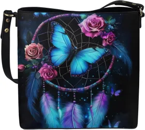 Women's Leather Handbags Designer Tote Purse Bucket Bags Oversized Large Shoulder Bag with Handle Pockets