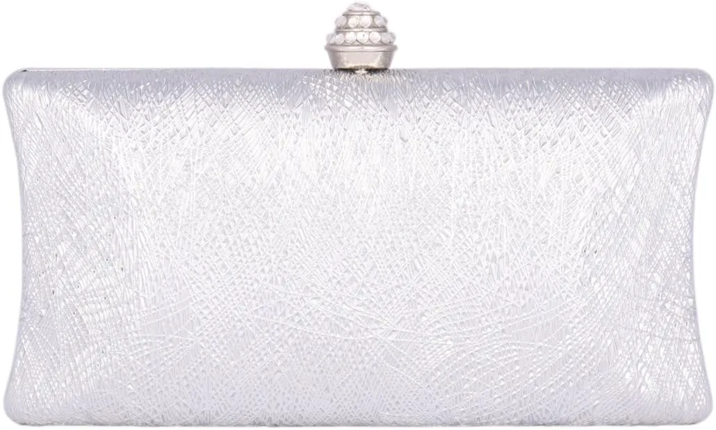 Women's Line Intersect Cut Out Party Clutch Purse