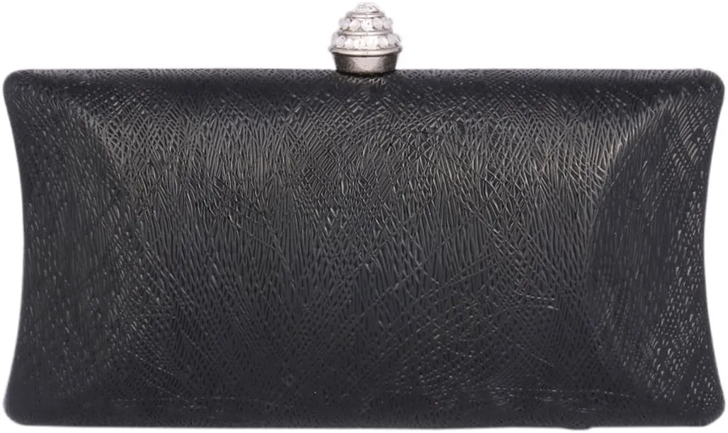 Women's Line Intersect Cut Out Party Clutch Purse