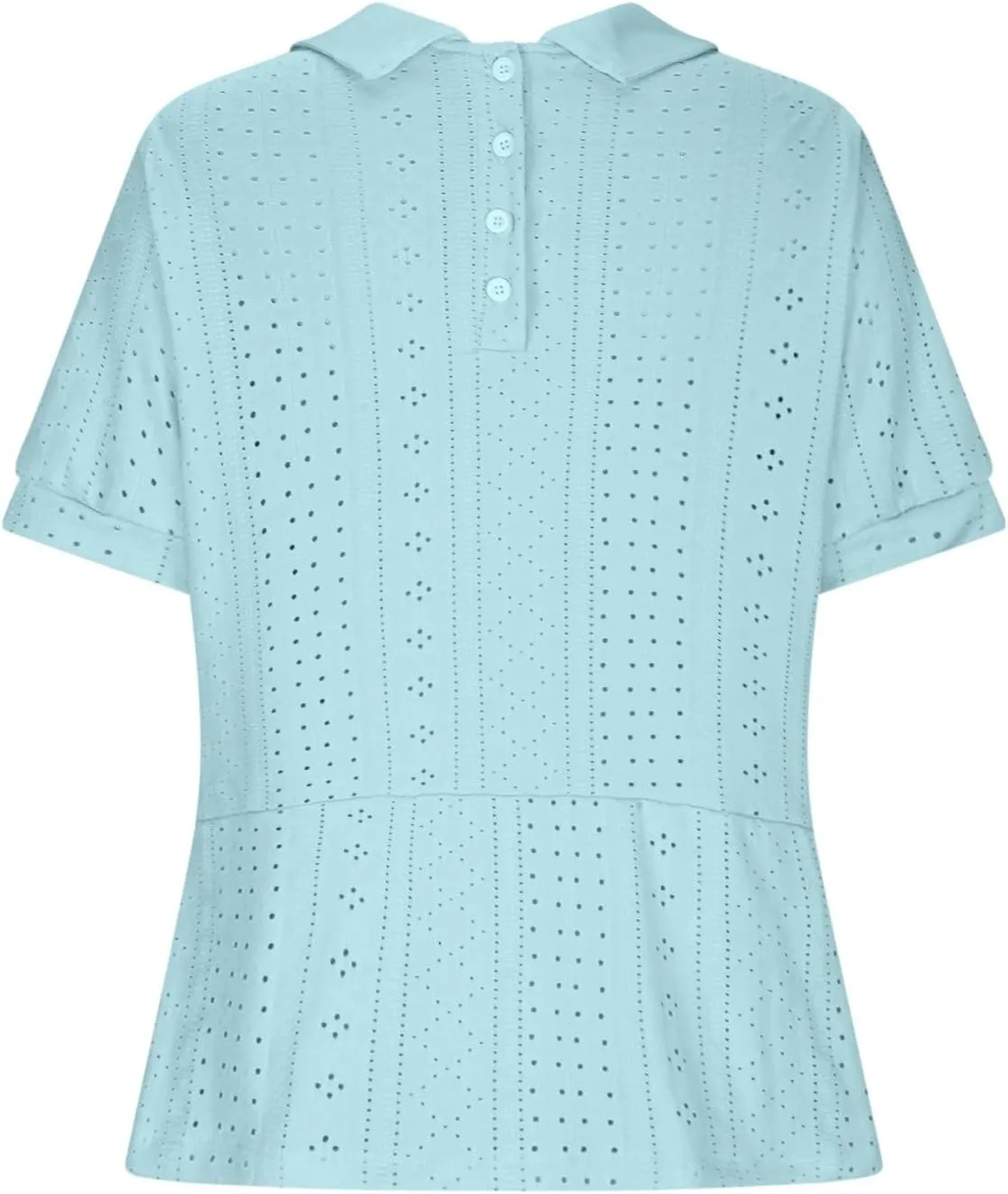 Women's Linen Shirt 2025 Summer Retro Embroidered 3/4 Sleeve Boho Tops Dressy Casual Blouses Teacher Loose Tunics