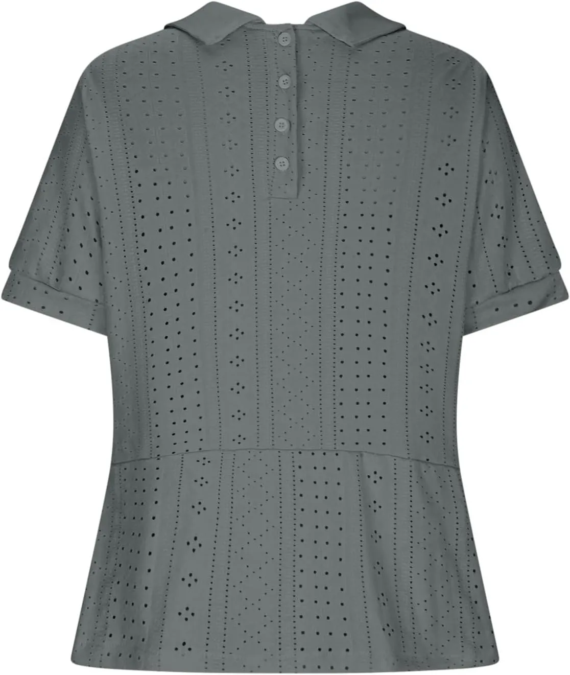 Women's Linen Shirt 2025 Summer Retro Embroidered 3/4 Sleeve Boho Tops Dressy Casual Blouses Teacher Loose Tunics