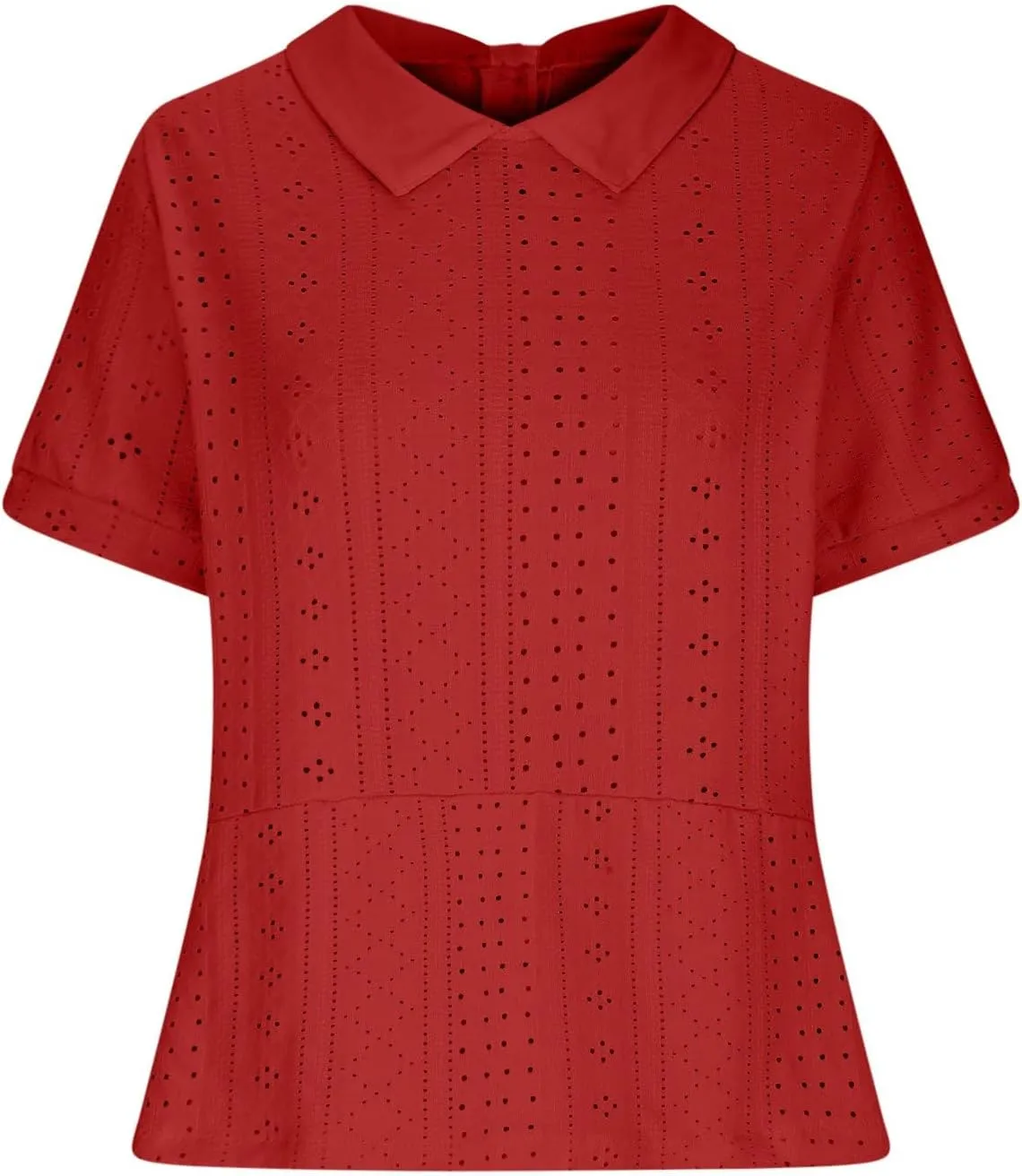 Women's Linen Shirt 2025 Summer Retro Embroidered 3/4 Sleeve Boho Tops Dressy Casual Blouses Teacher Loose Tunics