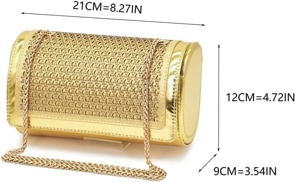 Women’S Party Shoes and Bag Set Elegant High Heels Slingbacks Pumps with Matching Shinning Handbag