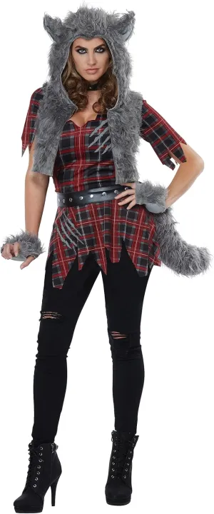 Womens She-Wolf Costume