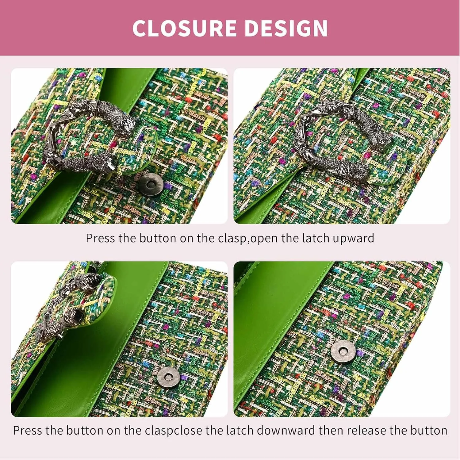Women'S Small Crossbody Bag Pu Leather Shoulder Bag Small Handbag Clutch Bag Fashion Chain Evening Bag Quilted Purse