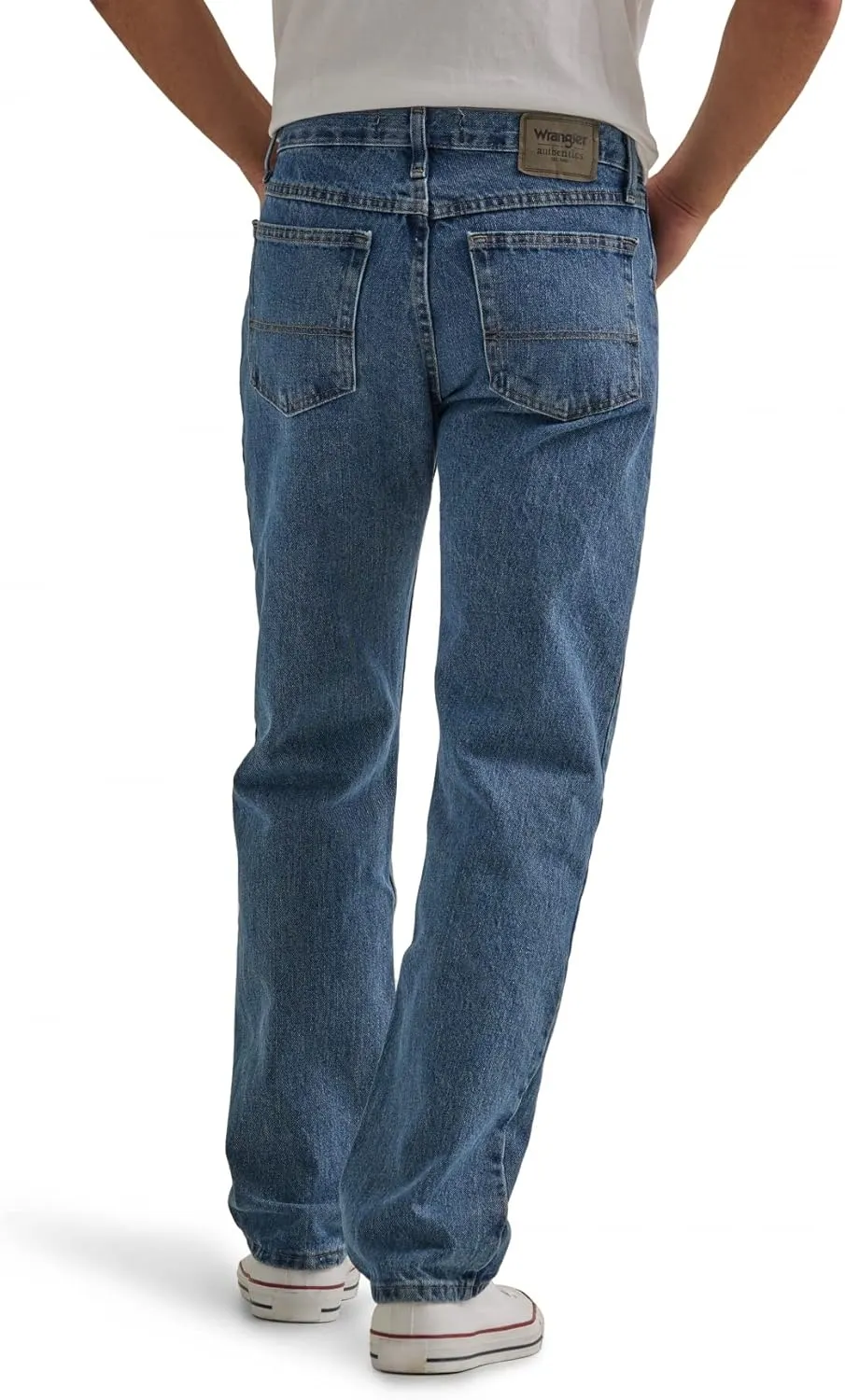 Wrangler Authentics Men's Classic 5-Pocket Regular Fit Cotton Jean