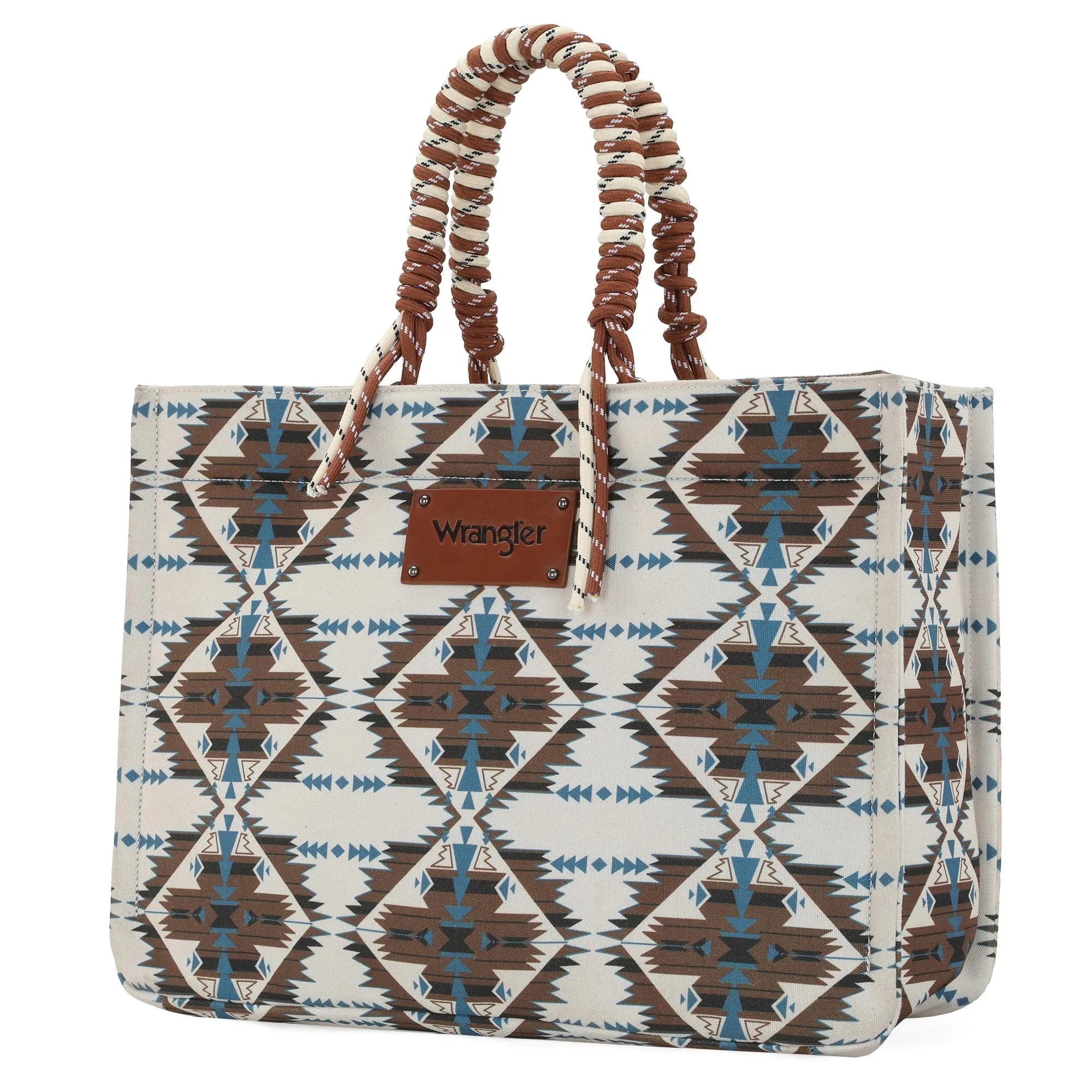 Wrangler Cowboy and Wrapped Handle Tote Bag