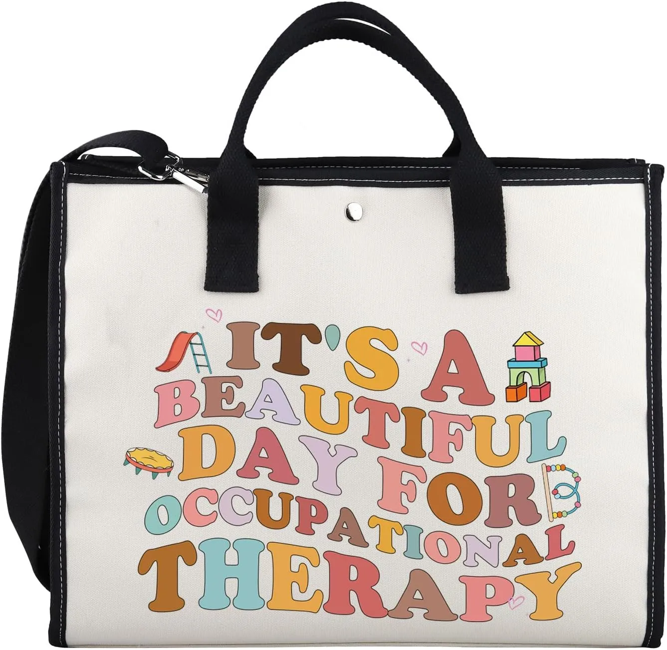 XYANFA Occupational Therapy Tote Bag Occupational Therapist Gift Mental Health Gift OT COTA Tote Bag