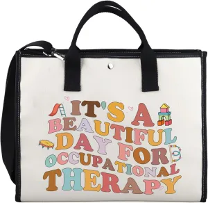XYANFA Occupational Therapy Tote Bag Occupational Therapist Gift Mental Health Gift OT COTA Tote Bag