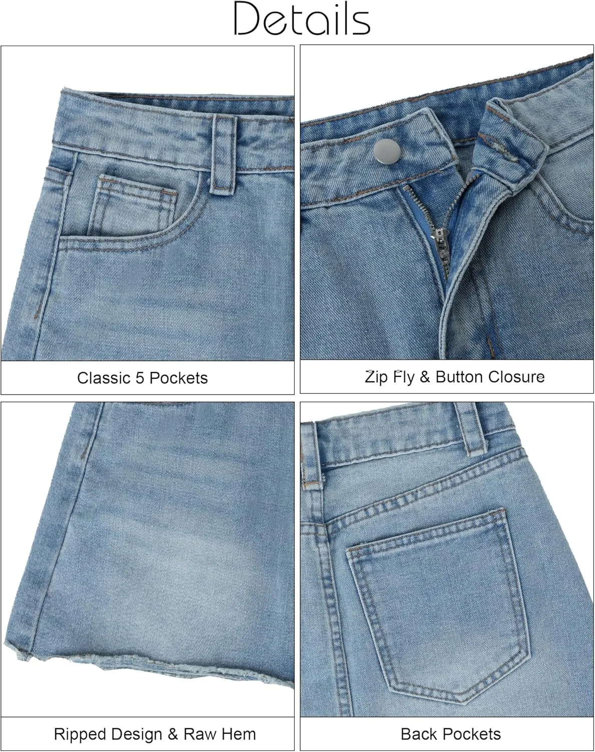 Y2K Low Rise Denim Mini Skirt for Women Distressed Raw Hem Light Wash 2000s Vintage A-Line Short Skirts Non-Stretch