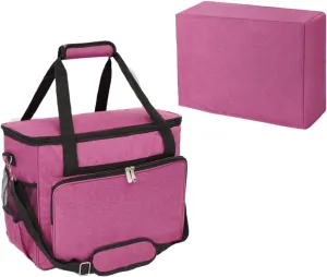 YELAIYEHAO home Sewing Machine Case Travel Case for Sewing Machine and Accessories Compatible with Most Standard Singer, Brother, Janome, Sewing Accessories Bag Sewing Machine Carrying Case
