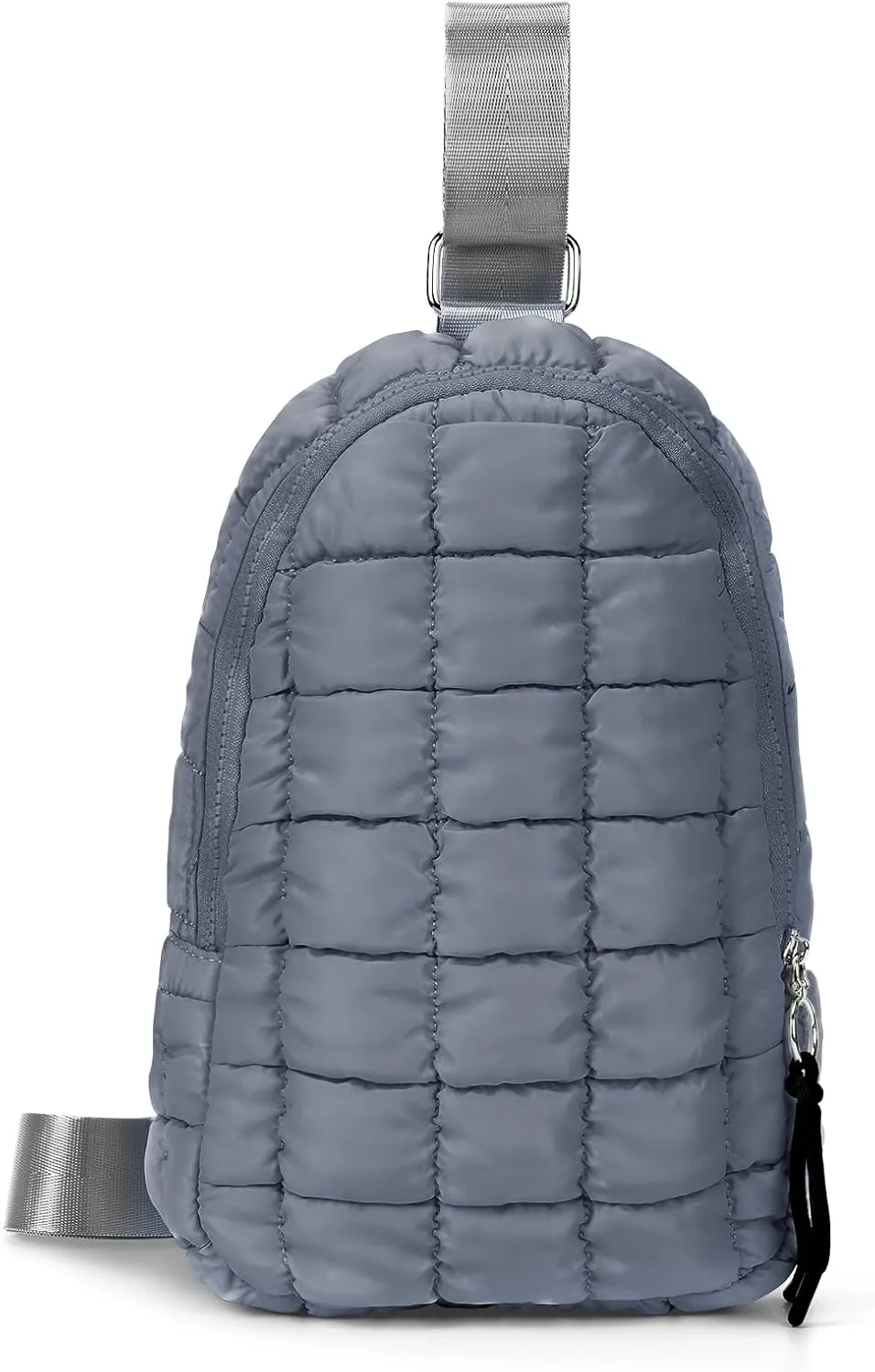 YFGBCX Puffer Quilted Sling Bag Crossbody Purse Women Puffer Fanny Pack Quilted Chest Bag Puffy Daypack Waist Bag