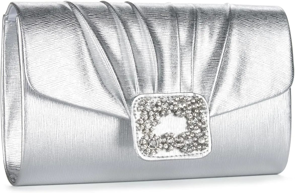 YYW Evening Bag Small Rhinestone Purse Handbag Sparkling Clutch Purses for Women Wedding Formal Party
