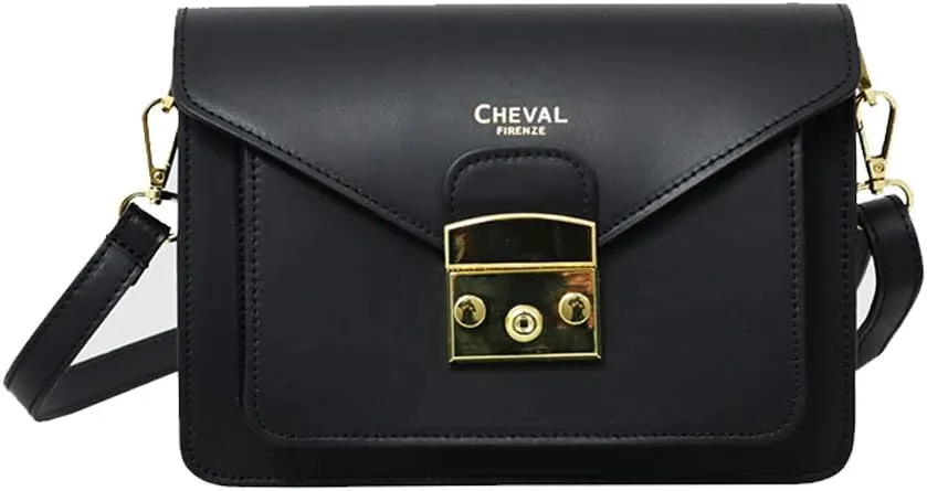 Zaniah Shoulder Bag, Genuine Leather Made in Italy