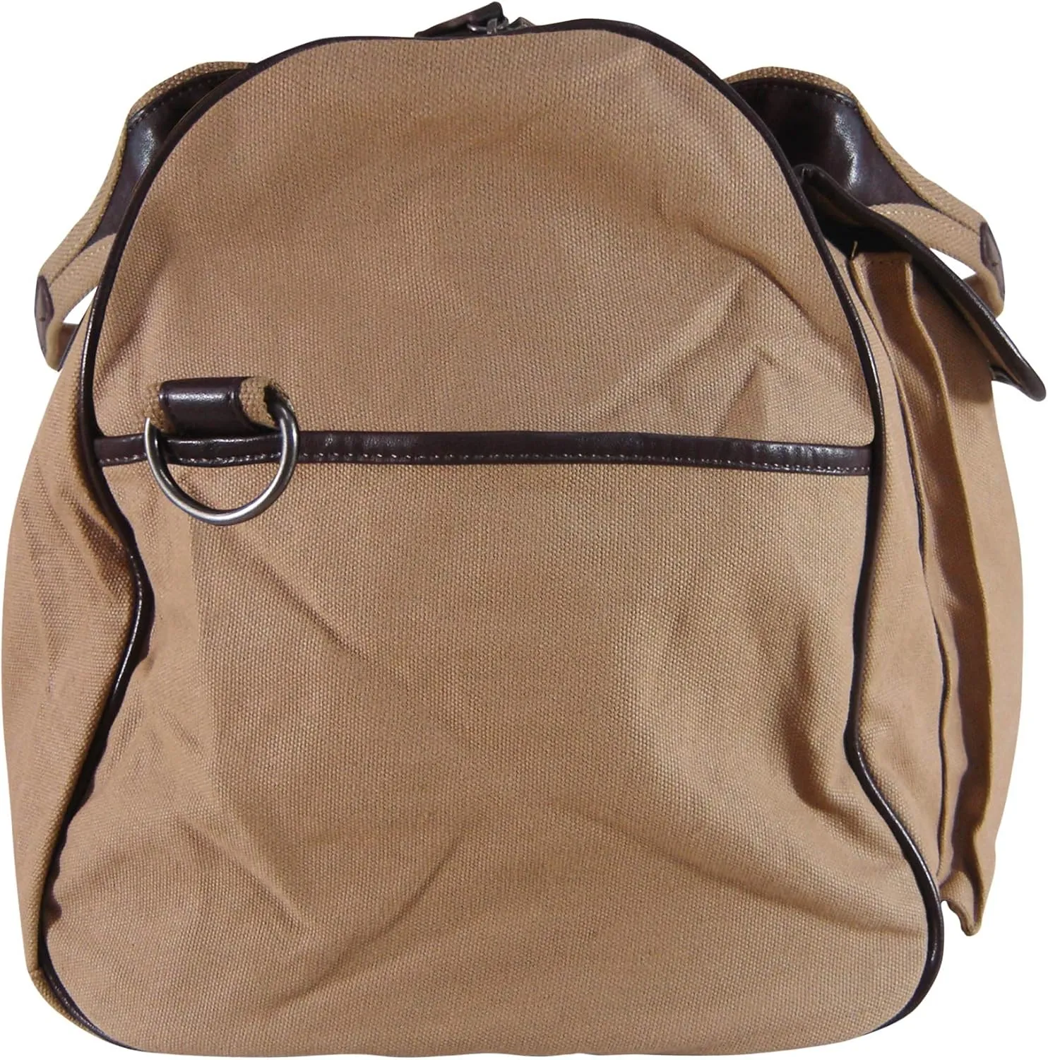 ZEP-PRO NCAA Mens Kaki Canvas Concho Duffel Bag