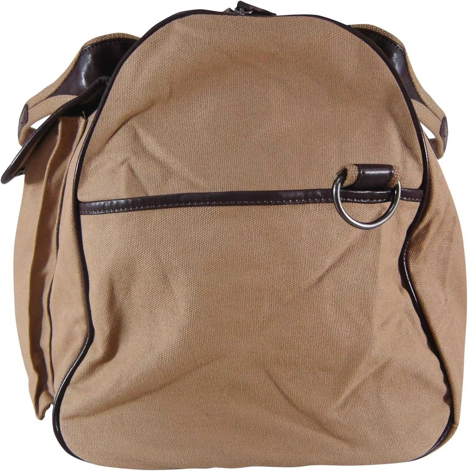 ZEP-PRO NCAA Mens Kaki Canvas Concho Duffel Bag