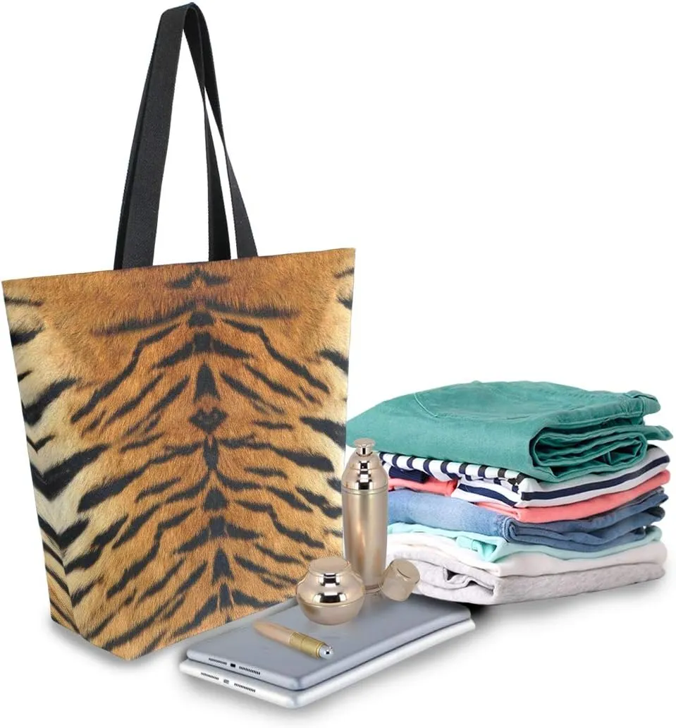 ZZKKO Japanese Cherry Canvas Tote Grocery Bag Shoulder Casual Book Bag
